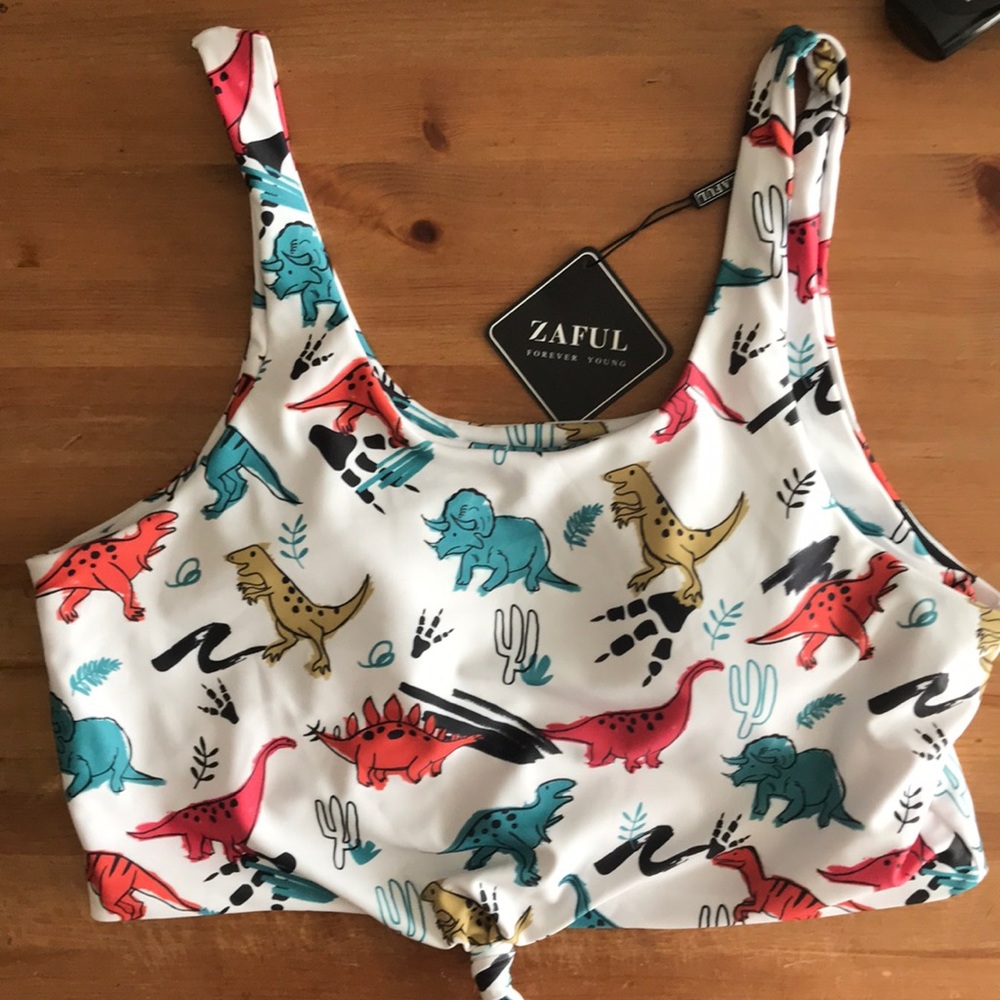 Dino Swim Top